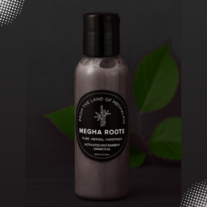 Charvana – Activated Bamboo Charcoal Natural Shampoo Organic Shampoo